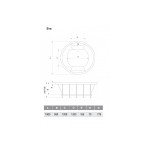 Ванна акриловая Vayer Eva Ванна акриловая Vayer Eva